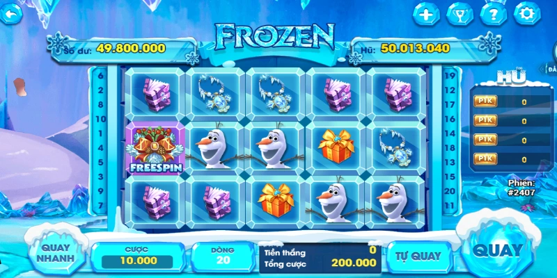 Toàn bộ biểu tượng Frozen đều lấy từ bộ phim hoạt hình nữ hoàng băng giá